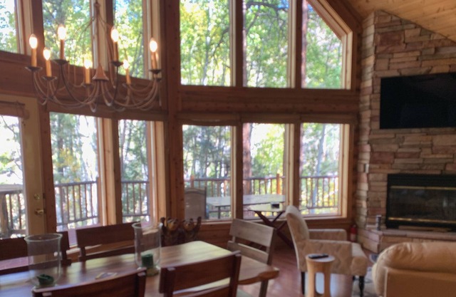 SECLUDED A FRAME LOG CABIN OVERLOOKING IPSON CREEK AT PANGUITCH LAKE