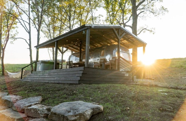 Secluded Airstream Stay on Ranch