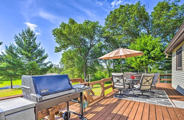 NEW! Secluded Arkdale Retreat: 10 Acres w/ Deck!