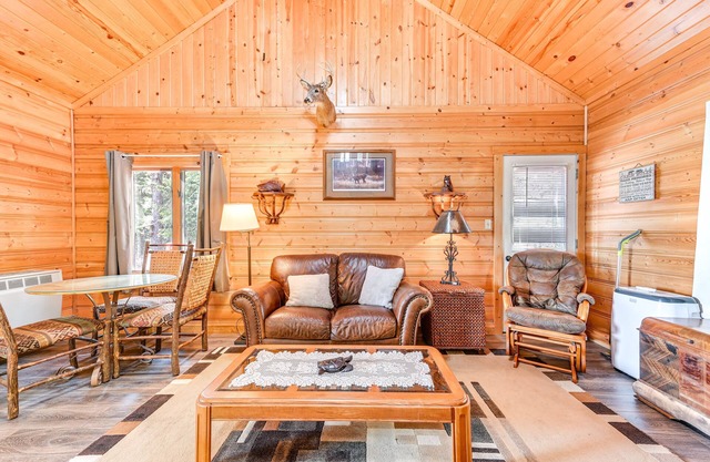 Secluded Bigfork Cabin w/ Canoes & Views!