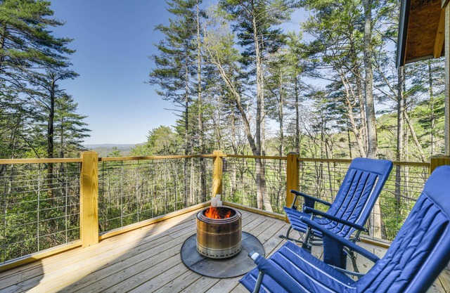 Secluded Brevard Cabin w/ Private Waterfall!
