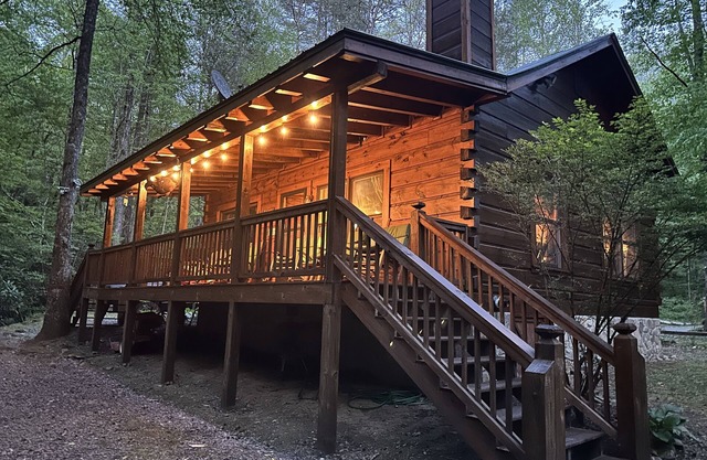 Secluded Cabin on Stocked Trout Stream with Fireplace