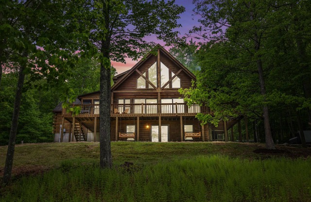 Secluded Cabin w/ Natural Swim Hole-HotTub-Trails