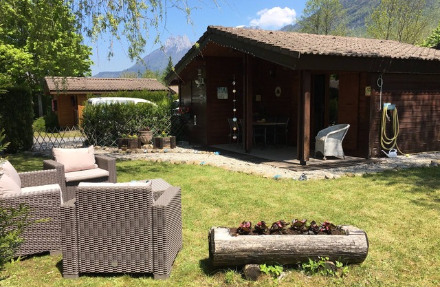 Abgelegene Hütte mit fantastischem Garten