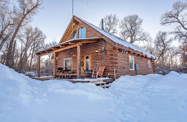Abgeschiedene Hütte mit Whirlpool und Sauna in der Nähe von Tetons
