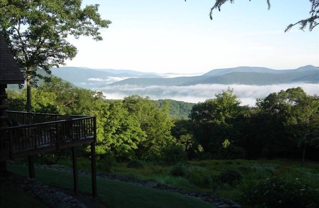 Catskill Mountain Blockhütte, Atemberaubende Aussicht, privat, entspannend
