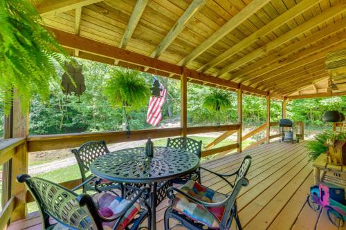 Secluded Cosby Cabin with Wraparound Deck