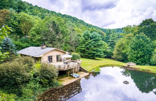 Secluded Dog-Friendly Home w/Spacious Deck, Gas Grill, Gas Fireplace, Fast WiFi