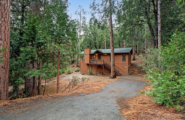 Secluded Dog-Friendly Cabin w/Wood Fireplace, Deck, Private W/D, Mtn Views