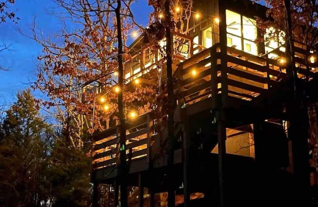 Secluded Dragonfly Treehouse - Private Hot Tub, Outdoor Movie Screen and More!