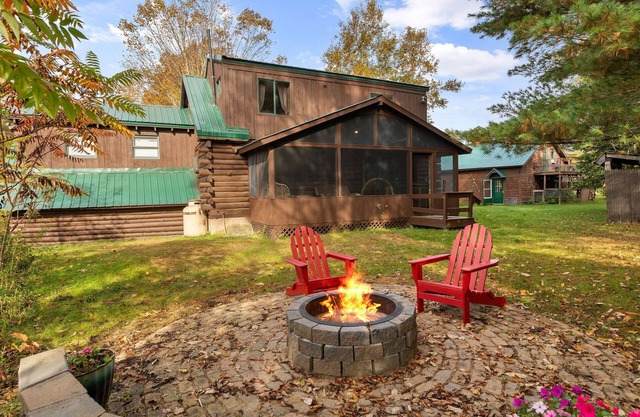 Blockhaus im Herzen der Adirondacks, die alles hat