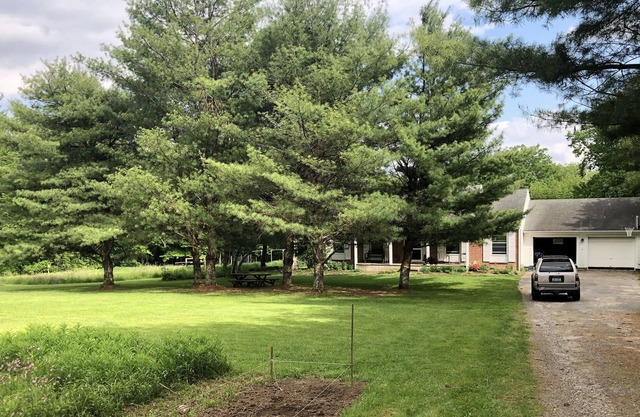 Secluded Great family house, dogs welcome, nigerian dwarf goats