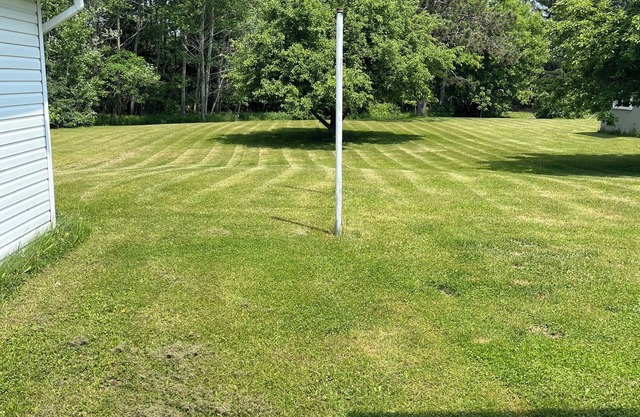 Secluded hideaway on 1 acre . Relax, hot tub, Wi-Fi. Pet friendly.