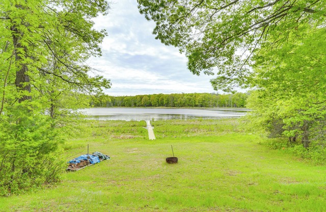 Secluded Lakefront Gem on 300 Acres in Webster