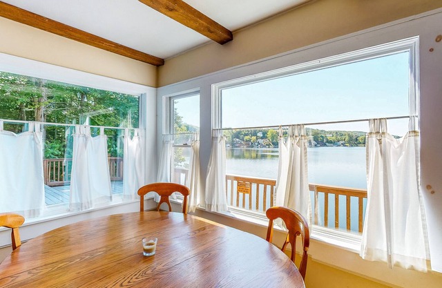 Secluded Lakefront House with Private Dock and Spacious Deck - Dogs Welcome