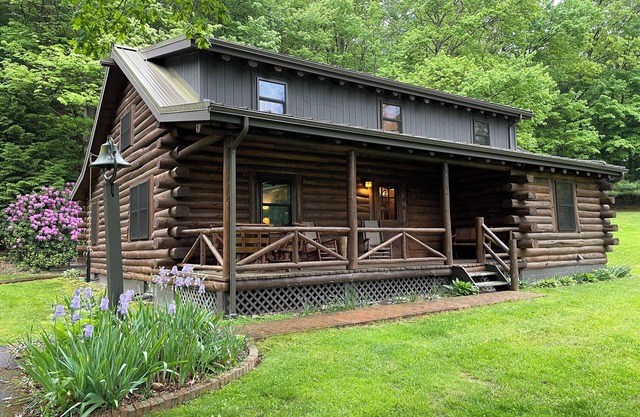 Secluded Log Cabin on 300 Acres Near the Heart of Amish Country Ohio