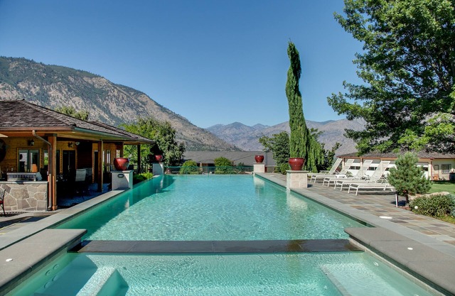 Abgeschiedenes Manson Pool House mit privatem beheiztem Pool & Whirlpool, Dock & Boje