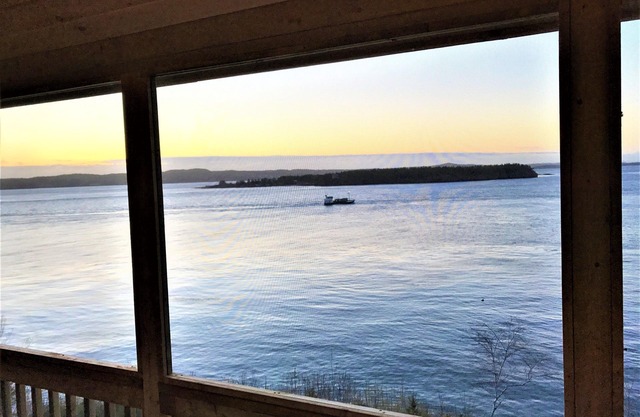 Abgeschiedenes Cottage in Oceanfrot: Unglaubliche Aussicht auf das Meer