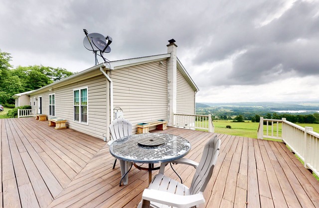 Secluded Ranch | Secluded house in Wayne with spacious deck, firepit, foosball