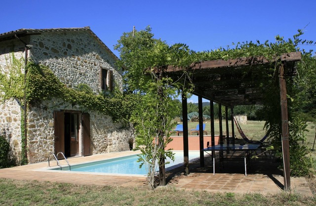 Abgelegene, restaurierte Mühle mit eigenem Pool in der umbrischen Landschaft