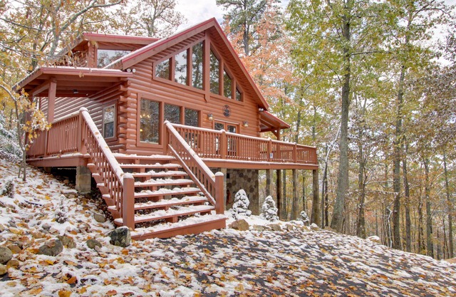 NEU! Abgeschiedener Smoky Mountain Retreat mit großem Deck