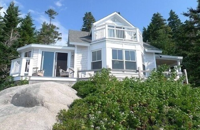 Abgeschieden Stonington, USA kleines Landhaus Juwel mit Rockefeller Blick auf Penobscot Bay