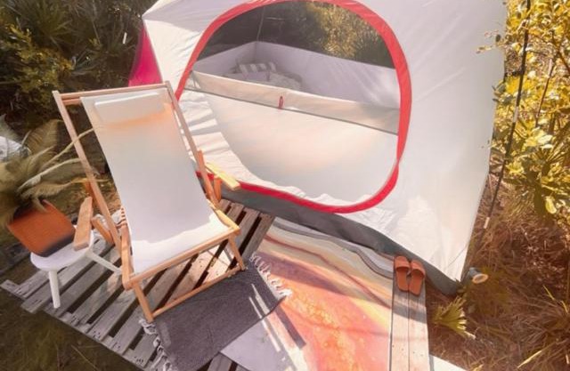 secret garden eco-glamping at FLC
