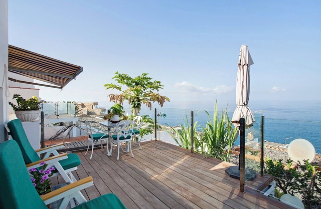 Doppelhaus-Bungalow 'La Casa De Ramón' mit Meerblick, WLAN und Klimaanlage