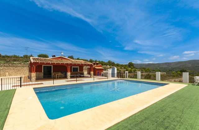 SENSACIONS - Ferienhaus mit privaten Pool in Llutxent. Kostenloses WLAN
