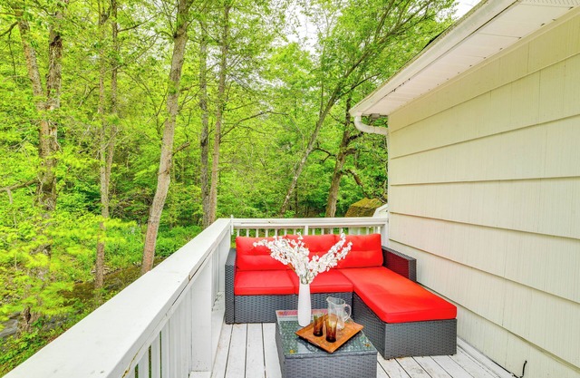 Serene Duplex w/ On-Site Brook in Callicoon Center