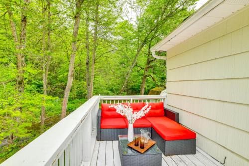 Serene Duplex with On-Site Brook in Callicoon Center