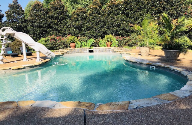 Serene Farmhouse with Lagoon Heated Pool and Private Lake