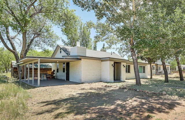 Serene Getaway in Overgaard w/ Patio & Yard!