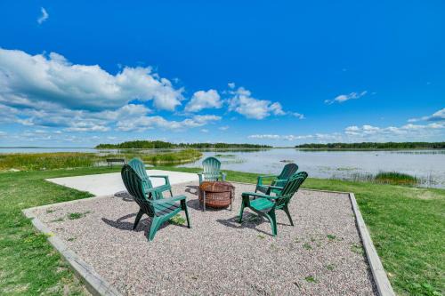 Serene Lake Huron Gem with Fishing Dock!
