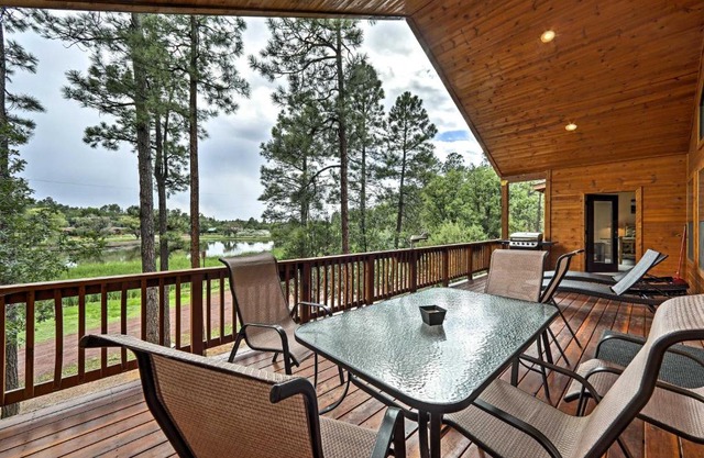 Serene Lakeside Cabin with Decks and Edler Lake Views!