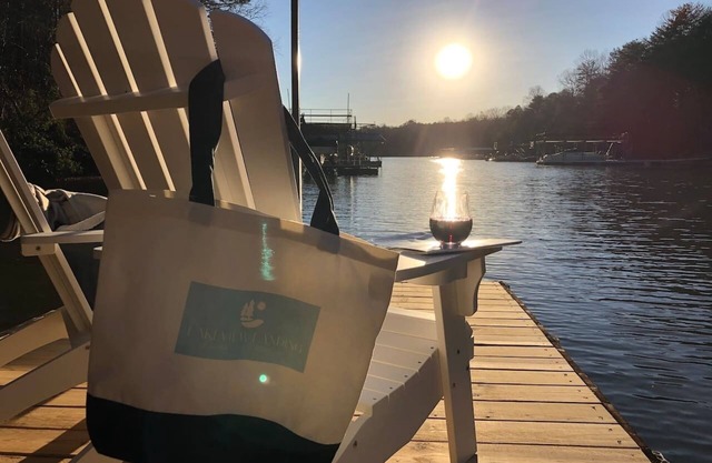 Serene Lakeside Cottage | Sunset Views | Dock | Firepit + EV Charger!