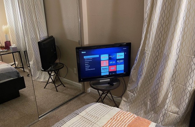 Serene, lovely and furnished 1-bedroom with private bath for rent in Dublin, CA.