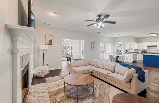 Serene Retreat in Alpharetta- 4BR Home w/ Chef’s Kitchen & Private Patio #41937