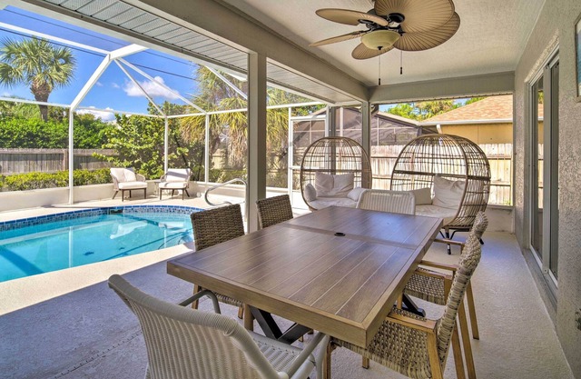 NEW! Serene Sebastian Escape w/ Fire Pit & Yard!