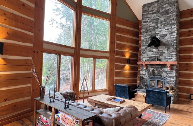 Shangri-Log: Cabin on Moose Lake with Sauna, Hot Tub, Dock