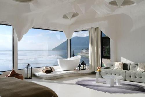 Shanyuhai Pure White Cave Sea View Holiday Hotel View Designer Hotel