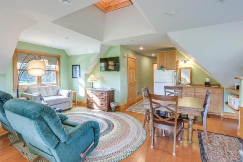 Shared Dock and Fire Pit Peaceful Surry Studio!