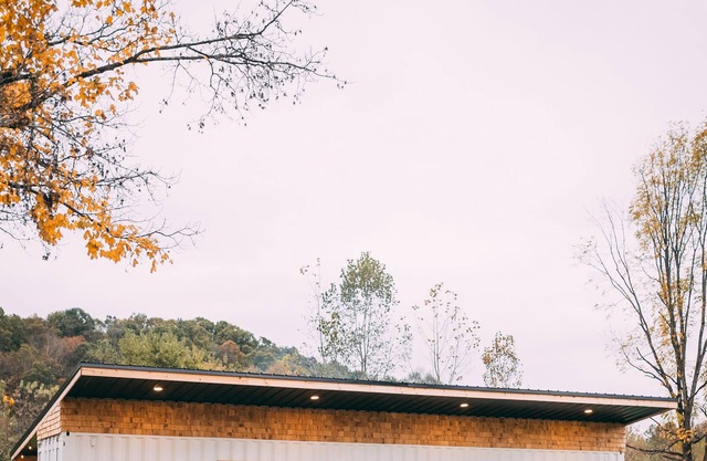 Shipping Container Luna Cottage Hocking Hills Tiny House