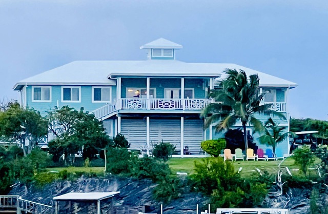 ShuggaBreeze on Great Guana Cay. Expansive home with Private Pier and Beach.