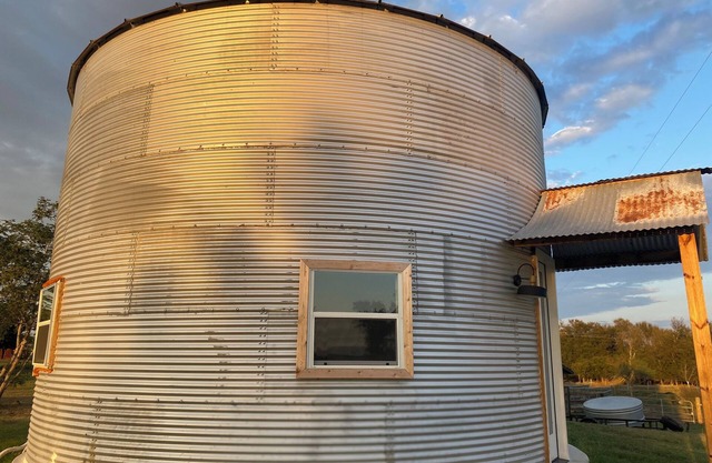 Silo Del Sol is a unique getaway just outside of Austin.