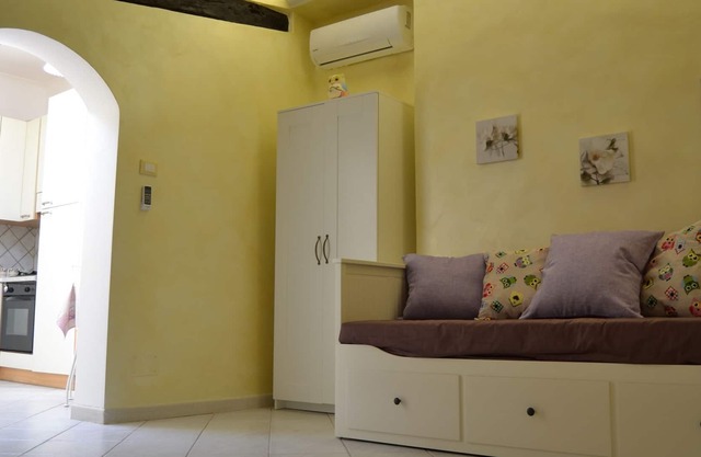 Warme Ferienwohnung für 4 Personen im Zentrum von Tivoli