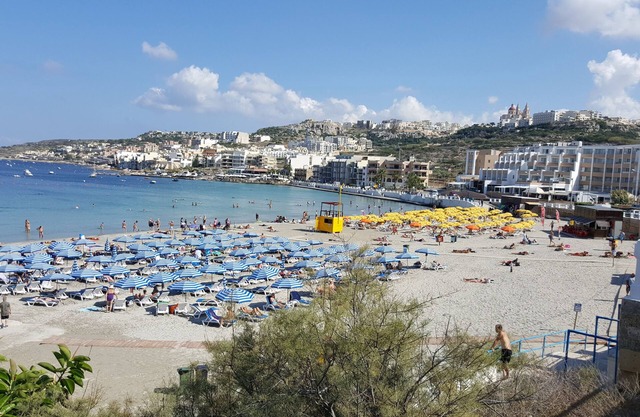 Einzelzimmer für eine Person nur 5 Minuten zu Fuß zum Strand von Mellieha