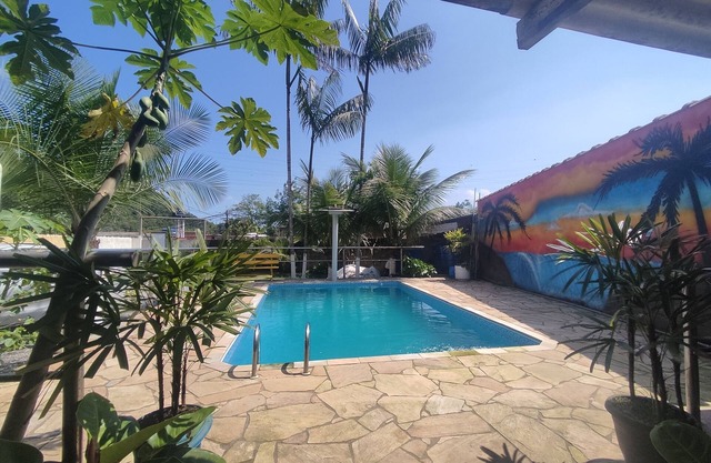 Sitio com fácil acesso as praias do Guarujá