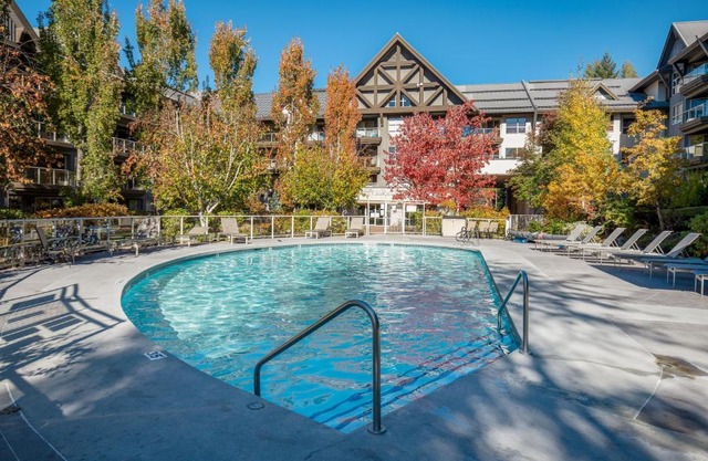 Ski In Ski Out Apartment w Pool and Hot Tub by Harmony Whistler