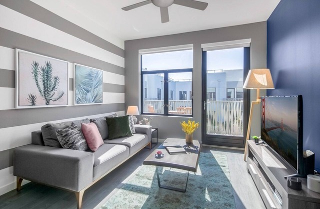 Sleek 1BR Mission Bay, w/ Gym, close to Caltrain by Blueground
